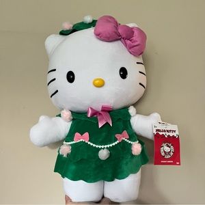 NWT! Hello Kitty Christmas Tree Door Greeter